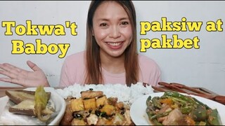 MUKBANG/TOKWAT BABOY,PAKSIW AT PAKBET