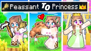 From PEASANT To PRINCESS Story In Minecraft! (Tagalog)