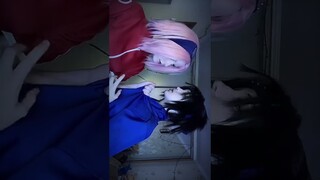 Sakura Haruno x Sasuke Uchiha Cosplay Сакура Харуно и Саске Учиха косплей