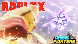 Roblox - UPDATE MỚi ANIME ĐẤM PHÁT CHẾT LUÔN ONE PUNCH MAN - (CODE) Anime Fighters Simulator