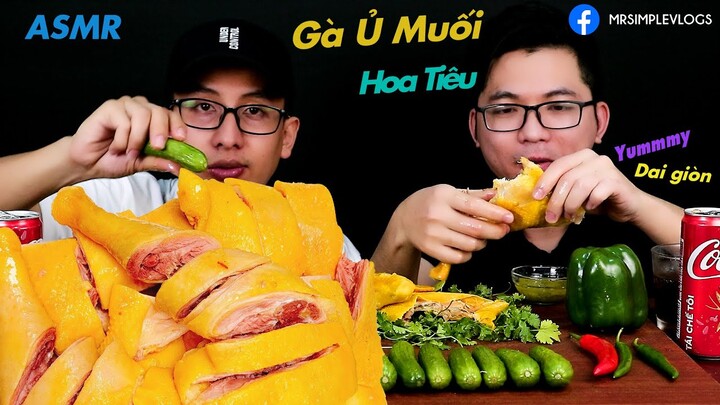 ĂN GÀ Ủ MUỐI HOA TIÊU NGON DAI GIÒN CÙNG VỚI MR B | MR SIMPLE OFFICIAL VLOGS