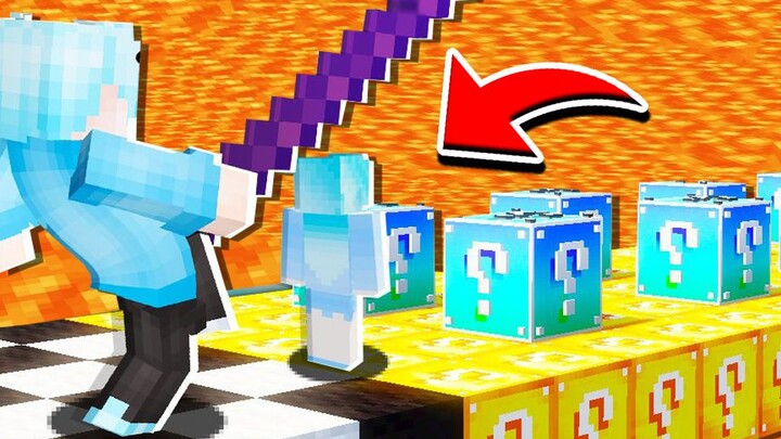 احذر تحدي البقاء العشوائي! مكعب الحظ في ماينكرافت هذا مخادع بحق!