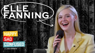 Elle Fanning talks THE GREAT, DEATH STRANDING, & working with Dakota: Happy Sad Confused