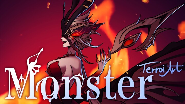 Monster (Animation Meme) || La Signora Genshin Impact