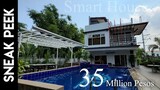 Trailer: House Tour 795 Massive  Modern  Smart House Near Metro Manila. Complete Features upto .BTS