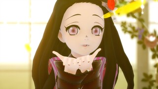 【鬼滅のMMD】Booo ! 【禰豆子】