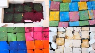 Colorful Gym Chalk Crush Asmr 🌈✨ | Deep Crunch & Satisfying Sounds