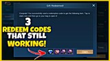 NEW REDEEM CODES THAT STILL WORKING!! || CLAIM NOW! || MOBILE LEGENDS 2020