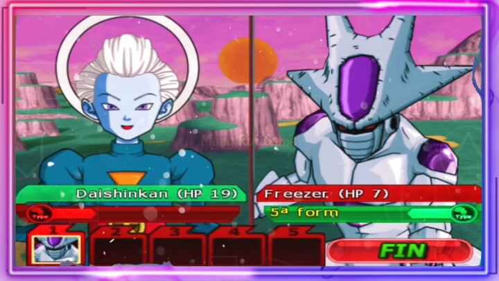 DAISHINKAN VS FRIEZA 5a FORM - DB MOD ANDROID GAMEPLAY
