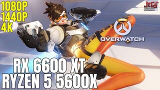 Overwatch | Ryzen 5 5600x + RX 6600 XT | 1080p, 1440p, 4K benchmarks!