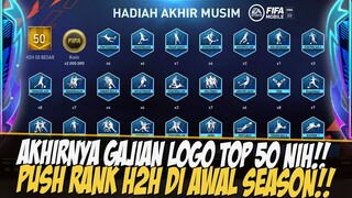 AKHIRNYA LOGO TOP 50!! PUSH RANK H2H SETELAH GAJIAN FIFA 2022 MOBILE | FIFA MOBILE 22 INDONESIA