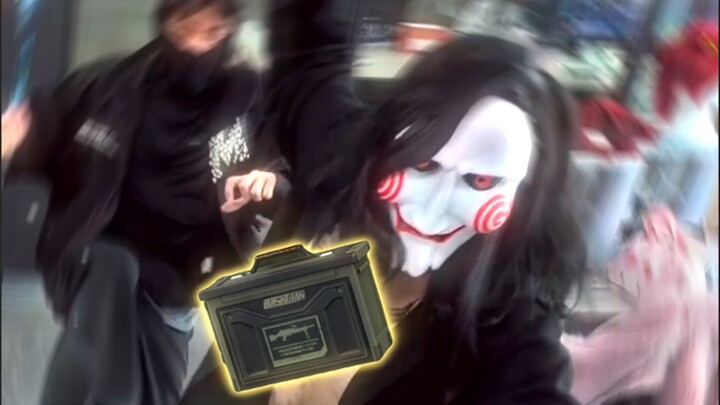 Kamu bilang kamu pakai 40 peluru AW cuma sekali tembak?