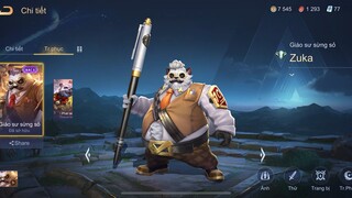 Liên Quân Mobile - Review Skin Zuka Giáo Sư Sừng Sỏ