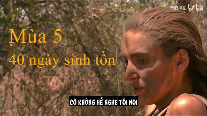 Mùa 5 40 ngày sinh tồn tập 3 người chơi nữ rời đi đầu tiên