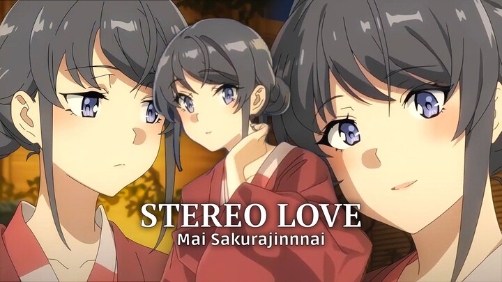 Stereo Love | Mai Sakurajima「Edit/AMV」Alight Motion Edit