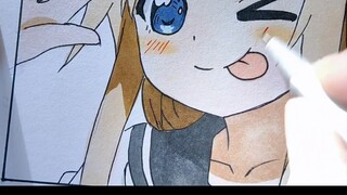[Hand-painted with markers] "Shocking! A certain painting blogger drew nine fan portraits in one day