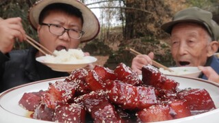 Sichuan Cherry Pork: Traditional Red Braised Pork Belly