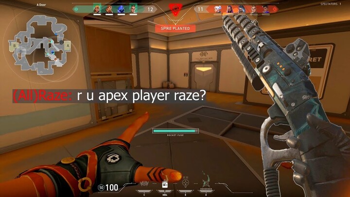 "r u apex player raze"