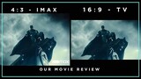 Zack Snyder's Justice League Trailer IMAX v TV Aspect Ratios