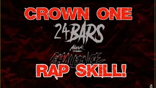 24 BARS MARK BEATS CHALLENGE - CROWN ONE (ASTIG EMPIRE) Reaction Video by Xcrew