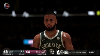 NBA2K21 MODDED FULL GAME HIGHLIGHTS NETS VS CAVALIERS I NBA Regular Season I November 22, 2021