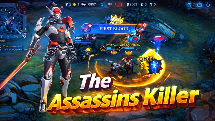 Saber Roam KDA Moment | MLBB MOBILE LEGEND