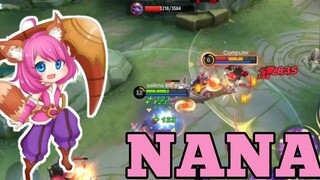 ||NANA||KILL 80 USE INSPIRE 🙄||MOBILE LEGENDS