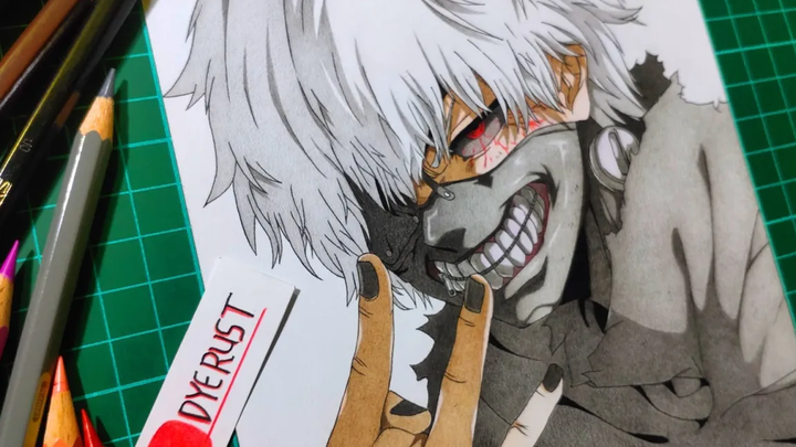 วาด Kaneki ken Tokyo ghoul / Tokyo Ghoul