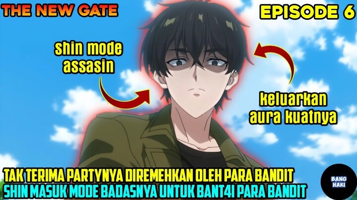 SHIN MASUK MODE BADASS❗❗PARTYNYA DIREMEHKAN SHIN AUTO MASUK MODE BANT4INYA - the new gate eps 6