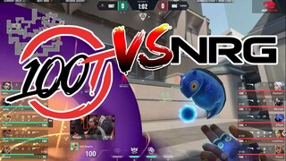 NRG Esports vs 100 Thieves - HIGHLIGHTS _ Champions Tour 2024_ Americas Stage 1