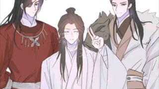 三个人只有怜怜的笑最单纯