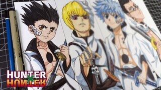 Drawing Hunter X Hunter into Spada Bleach Forms