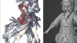 【Blender】 Apa? Saya sebenarnya menggunakan tangan cyber saya untuk menggosok pengaturan lama yang ti