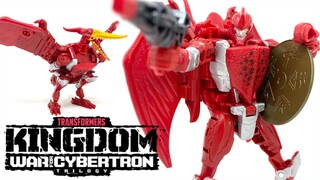 Transformers Kingdom Golden Disk Collection TERRORSAUR Review