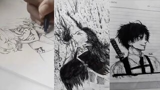 Drawing Anime #1 || Amazing Anime #1