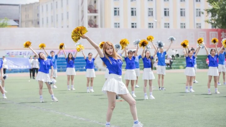 【هاربين للهندسة المباشر】 عرض جماعي فردي| كلية هندسة الطاقة والموارد، رقص حماسي يتحول إلى دافع للتقدم