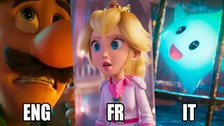 Super Mario Bros. Movie Final Trailer | English VS French VS Italian Dub
