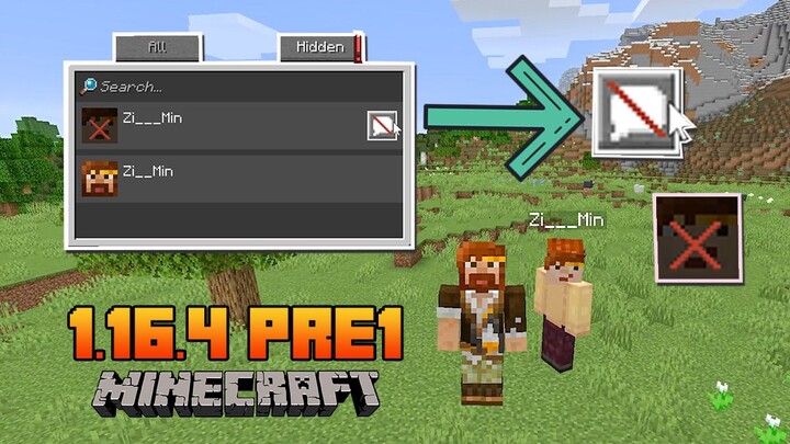 มายคราฟ: แนะนำเวอร์ชันล่าสุด Pre1 ของ Zi Min เวอร์ชัน 1.16.4