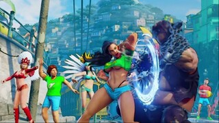 CEWEK BAJU KAYA GINI ? Habis kalo di indonesia... - Street fighter 5 Indonesia (04)