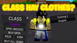 A Hero's Destiny [CODE] - Leaks, Nhân Vật Dragon Ball Sẽ Là Class Hay Clothes