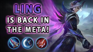 MOONTON BUFFED LING AGAIN! | Mobile Legends