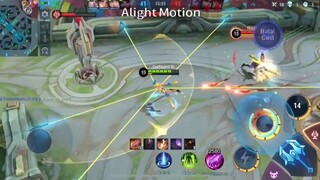 MONTAGE FREESTYLE KILL FANNY MOMENT | By Daffaml -MobileLegends