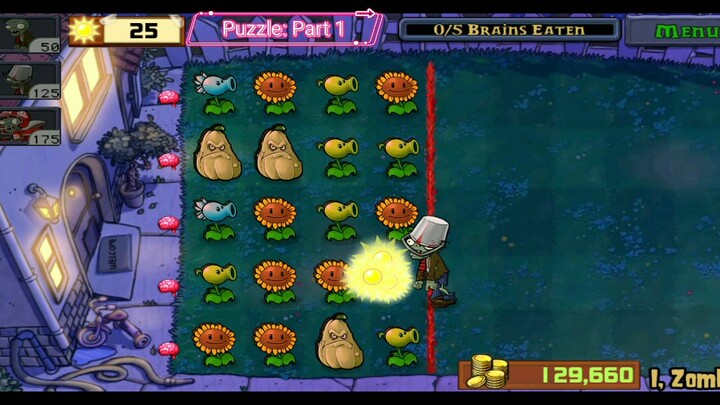 Plants Vs Zombies : Puzzle Part 1