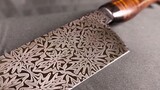 Cách tạo ra một con dao hoàn hảo của đầu bếp Damascus-Anh trai người Anh thể hiện công nghệ rèn tuyệ