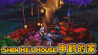申鹤的家 Shen He’s House - Genshin Impact Teapot Layout Tutorial 原神尘歌壶