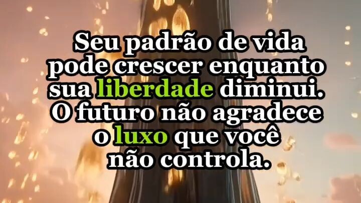 O perigo de viver pelo LUXO! 📉