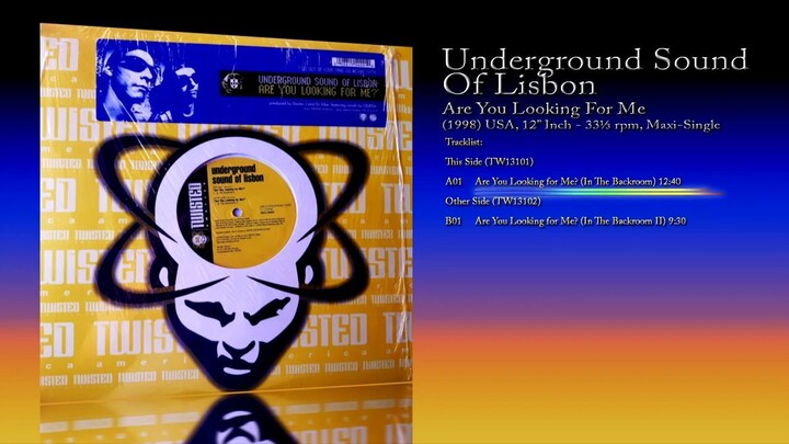 Underground Sound Of Lisbon (1998) Are You Looking For Me? [12' Inch - 33⅓ RPM - Maxi-Single]