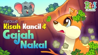 Kancil, Gajah dan Langit Runtuh | Dongeng Anak Bahasa Indonesia | Cerita Rakyat & Dongeng Nusantara