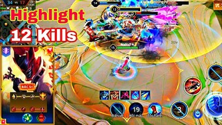 123 Highlight Hayate I Hayate PRO Backdoor Quad Kills I AoV  傳說對決  RoV  Liên Quân Mobile