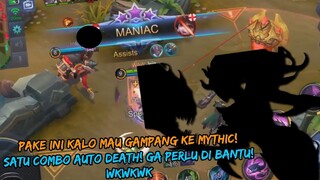 PAKE HERO INI AUTO MYTHIC! SEKALI KOMBO MATI DAN SUSAH DICULIK!! - Mobile Legends
